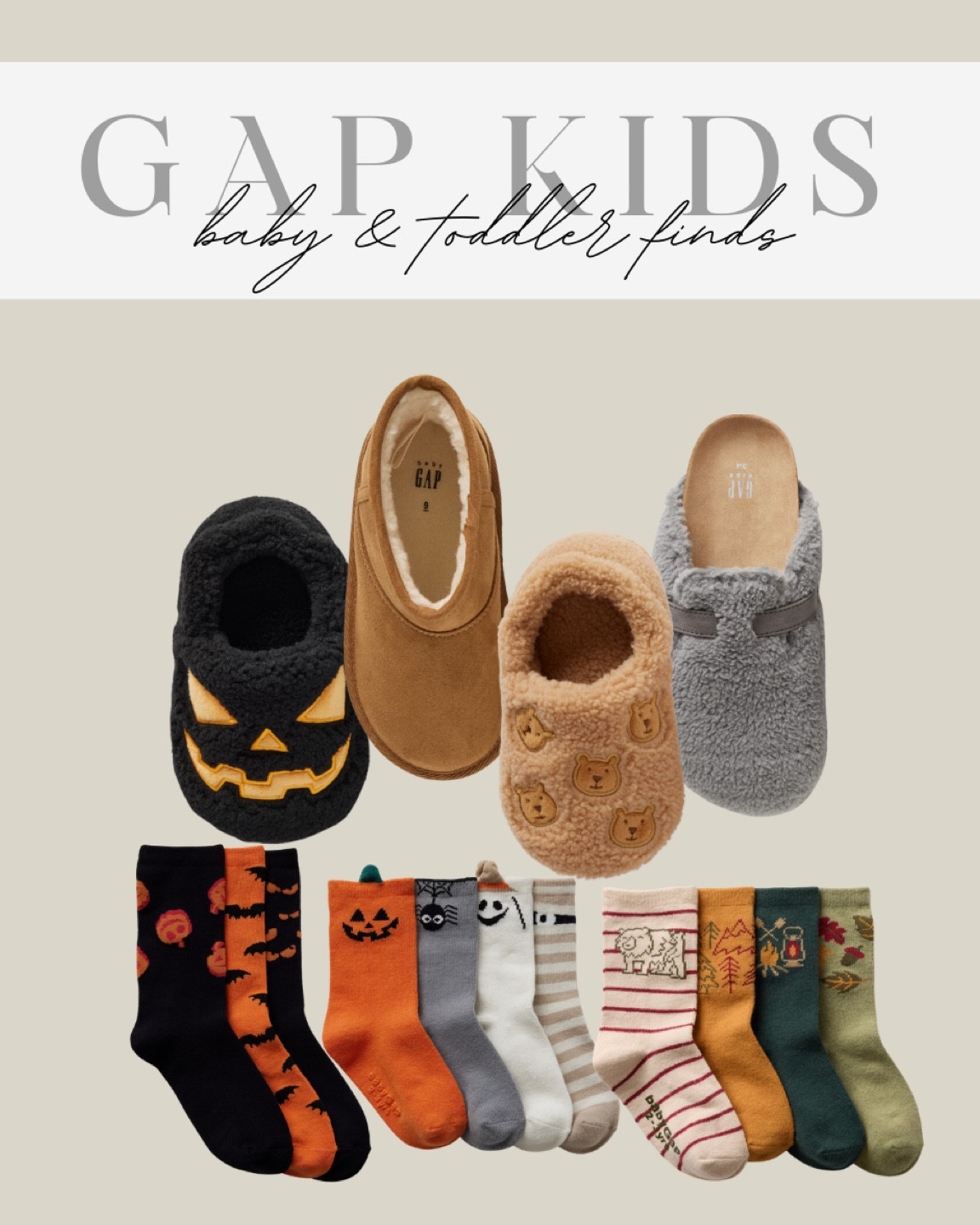 Gap Kids — baby & toddler finds on sale!🤎 extra 30% off with code: GREAT 

#gapkids #gapsale #toddlerfinds #boobasket #giftideasfortoddlers #babyfinds #babyboy #toddlerboy #toddlerclogs #toddlershoes #toddleruggs #babyuggs #kidshalloween #seasonalfinds 

#LTKFallSale #LTKKids #LTKBaby
