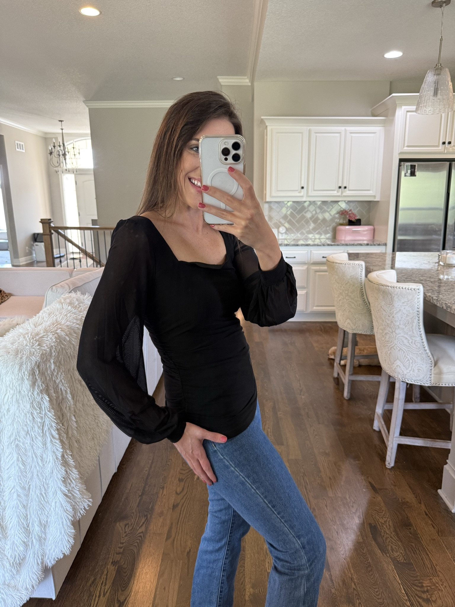 From casual brunch to date night, this Amazon black top outfit idea always works. 🥂 #AmazonMustHave #WardrobeEssential

#LTKFindsUnder50 #LTKWorkwear #LTKStyleTip