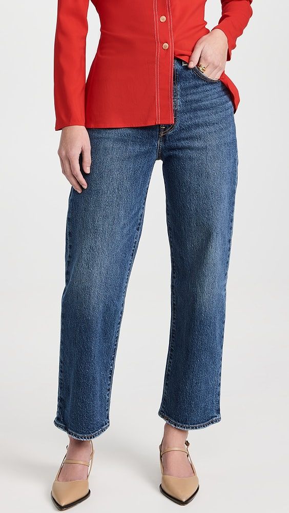 Levi's Ribcage Straight Ankle Jeans | Shopbop | Shopbop