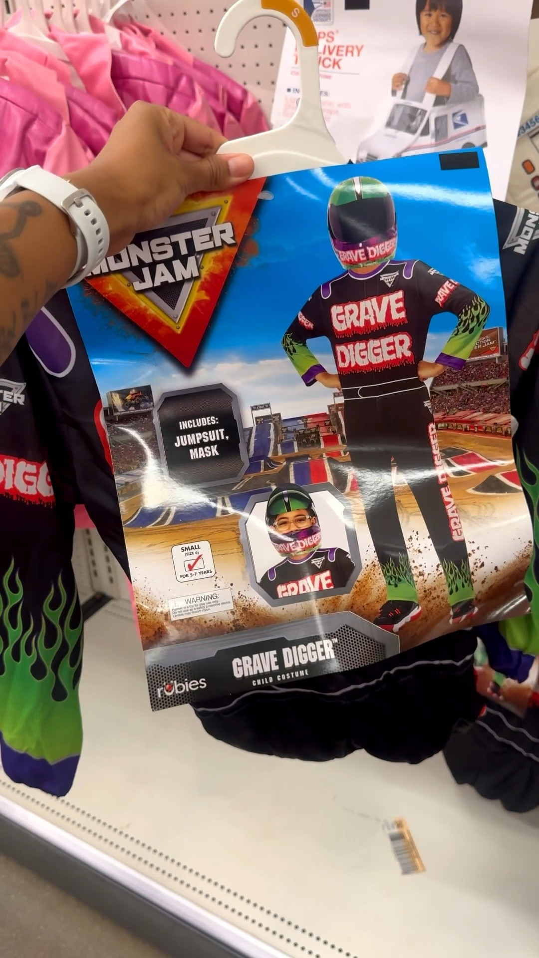 Grave digger/ monster jam costume found at target! 

#LTKSeasonal #LTKKids #LTKFamily