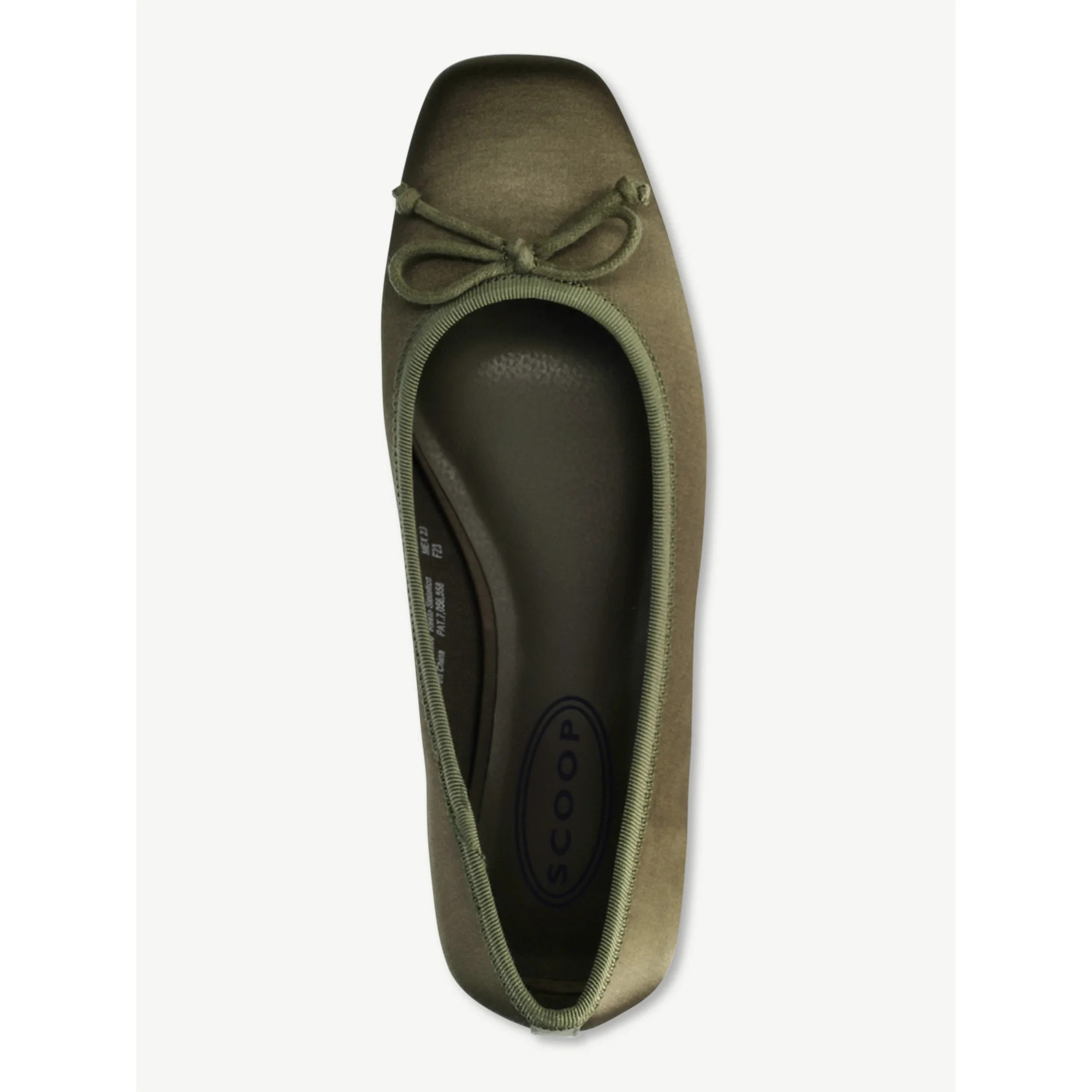 Scoop Women's Square Toe Ballet Flats | Walmart (US)