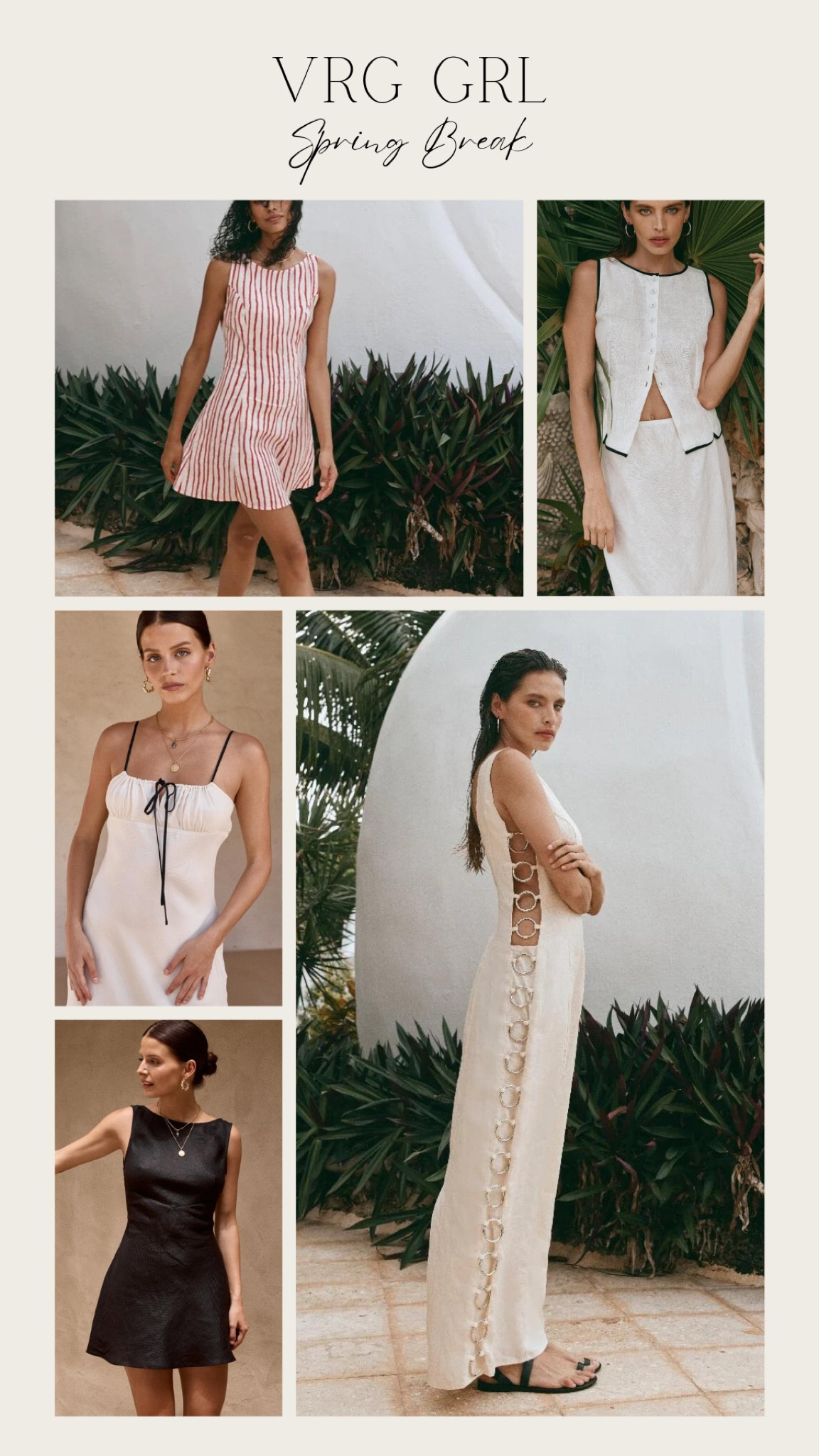 VRG GRL spring break vacation outfits 😍

#LTKSeasonal #LTKstyletip #LTKfindsunder100