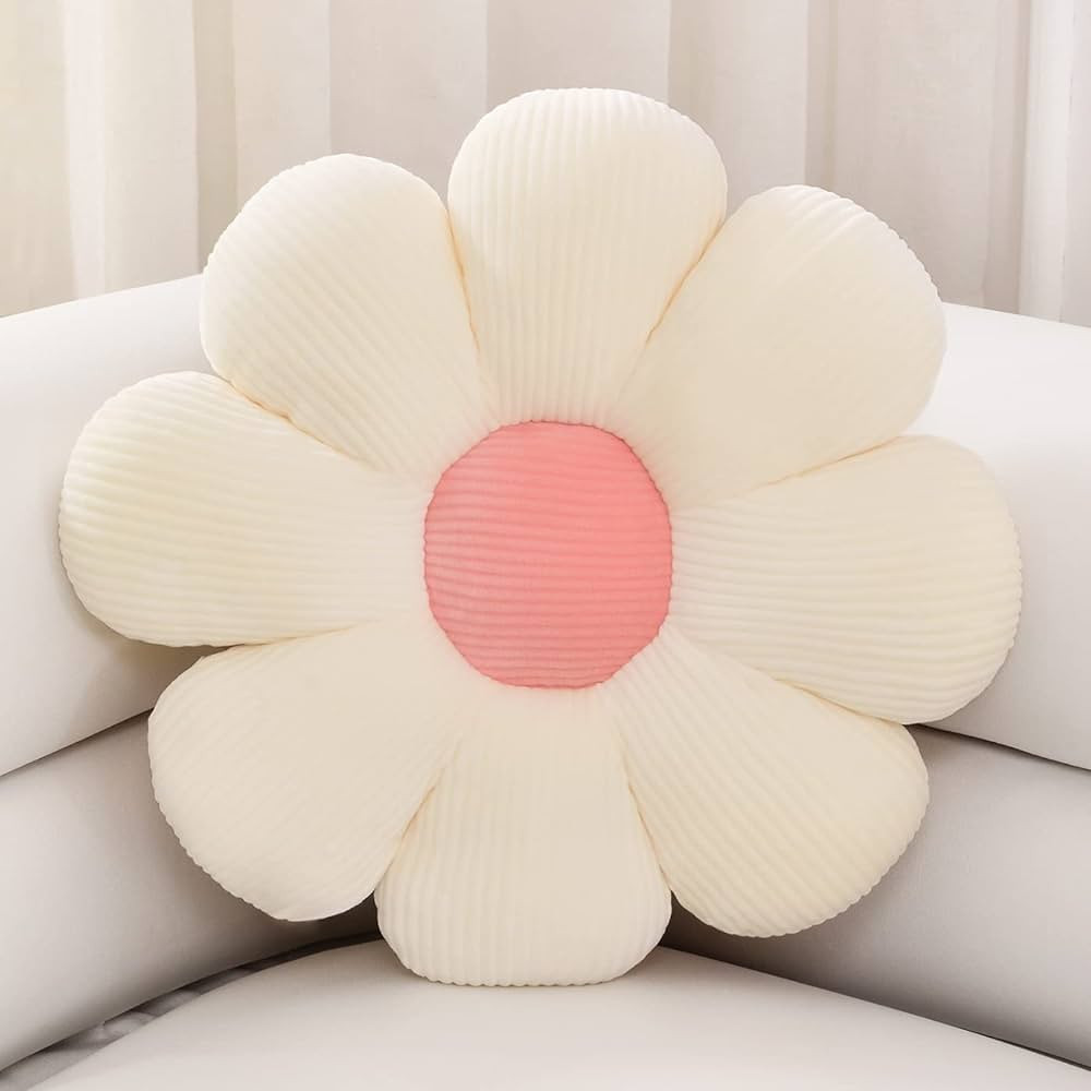 Sioloc Flower Pillow,Flower Shaped Throw Pillow Butt Cushion Flower Floor Pillow,Seating Cushion,... | Amazon (US)