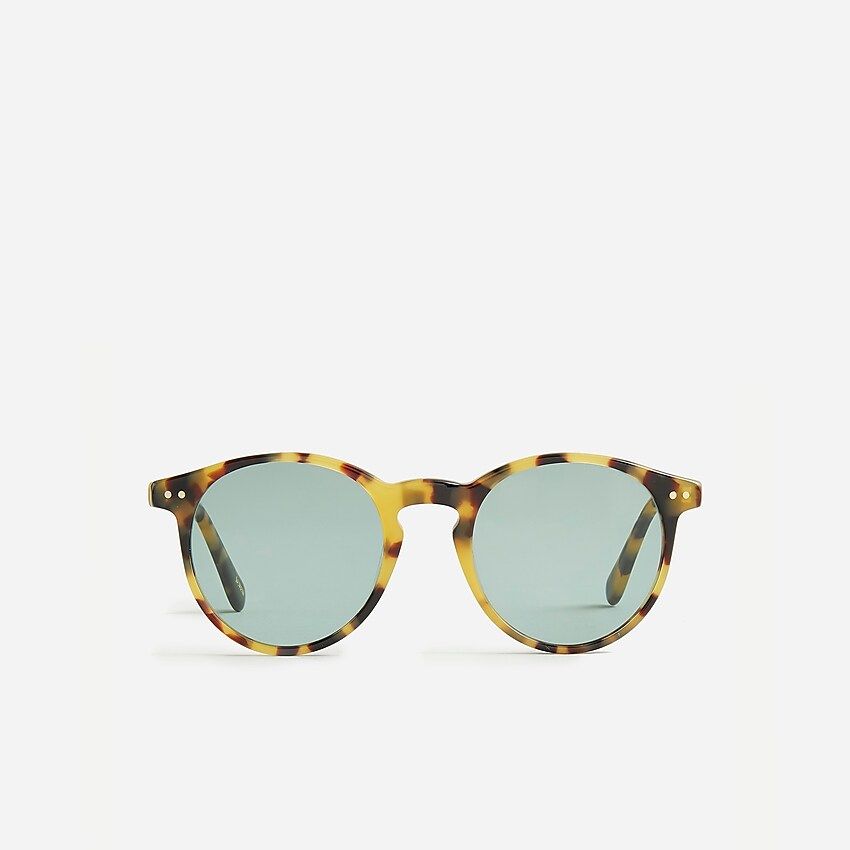 Round tortoise shell sunglasses | J.Crew US