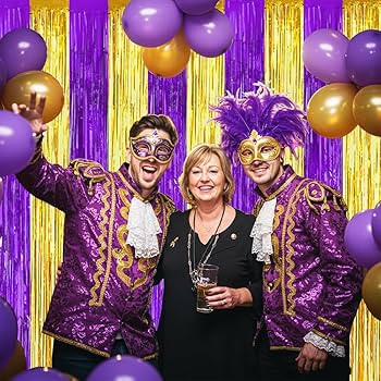 BEISHIDA 2Pcs Purple Gold Door Streamers Congrats Grade 2026 Decoration Backdrop Foil Fringe Tins... | Amazon (US)