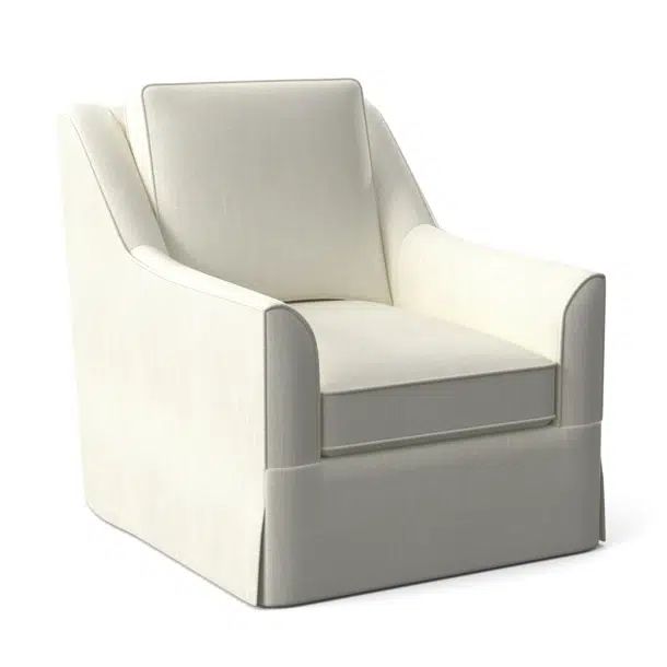 Aaronsburg Upholstered Swivel Armchair | Wayfair North America