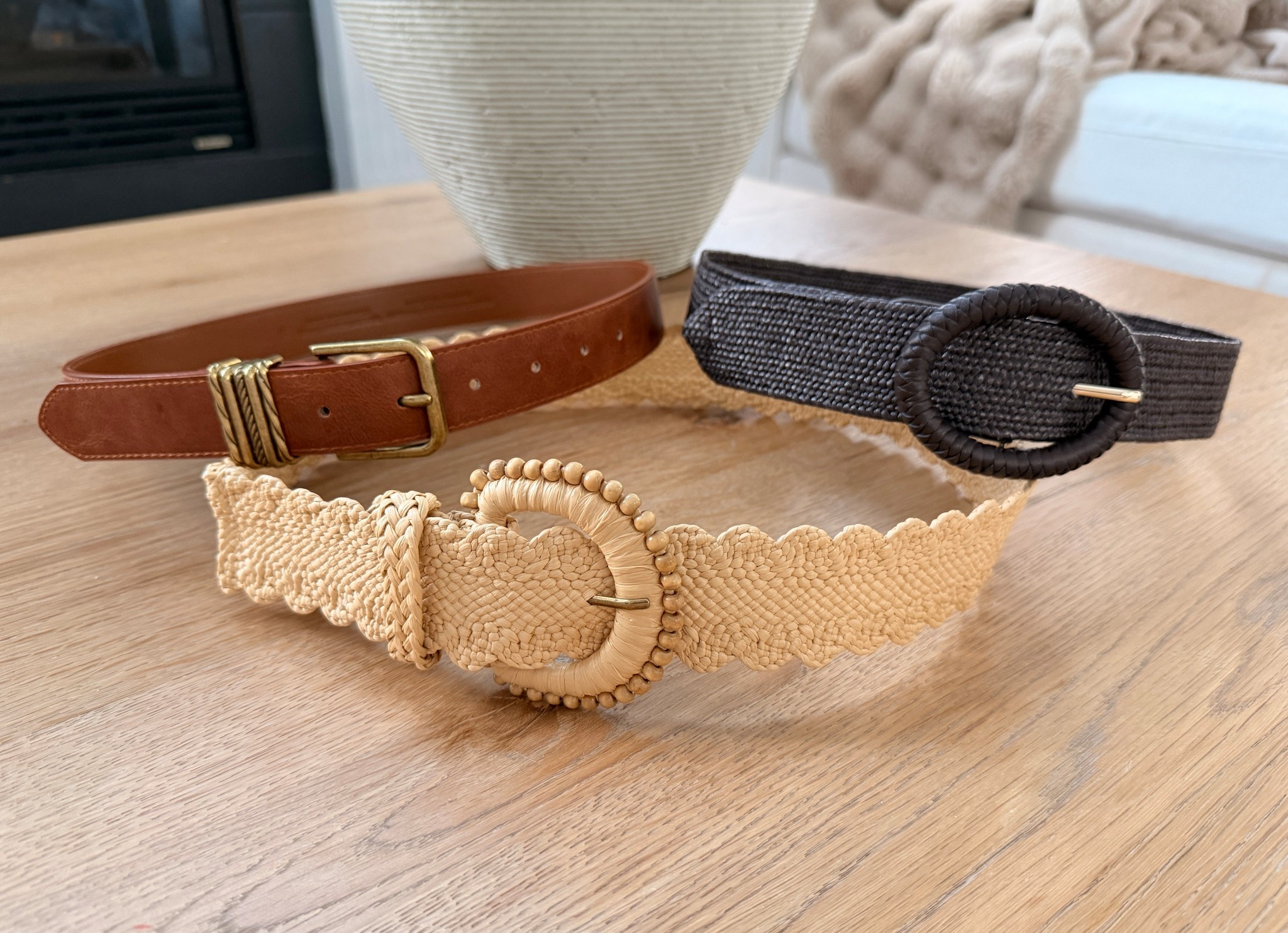 Target new arrivals just in time for transitioning into spring! Three great belts I will be wearing on repeat. 

#LTKgrwm #LTKmomlife #LTKootd