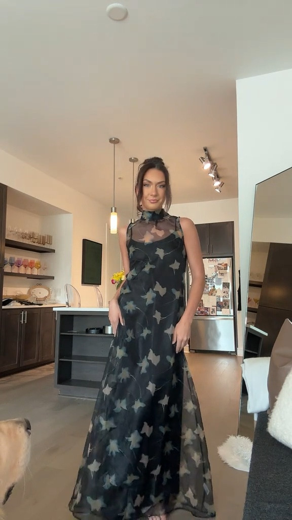 Staud Albee dress perfect for a black tie wedding !! This is size XS but i also tried on a Medium and that looked even better because it was longer and more flowy! 

#LTKWedding #LTKShoeCrush #LTKStyleTip