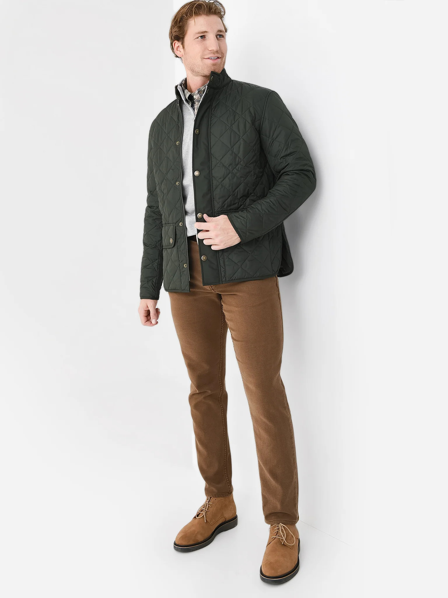 BARBOUR
                      
                     Men's Lowerdale Quilted Jacket | Saint Bernard