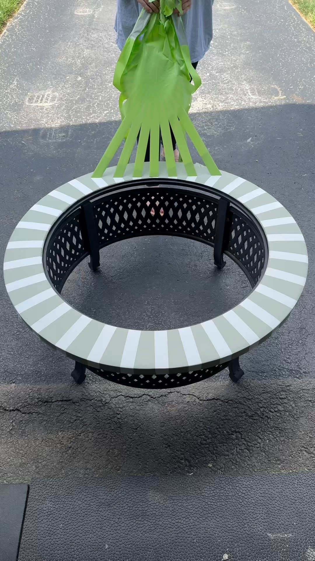 Everything I used for this fire pit surround! 

Paint - stripes - outdoor 

#LTKStyleTip #LTKSeasonal #LTKHome