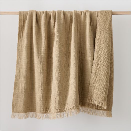 Boucle Gauze Throw | West Elm (US)