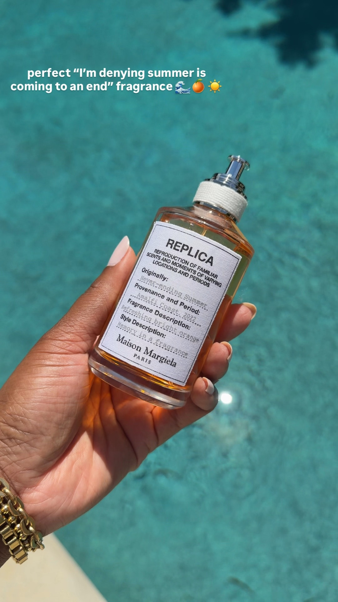 Maison Margiela Never-Ending Summer fragrance: the perfect end of summer scent

Luxury fragrance, summer fragrance, warm fragrance, luxury perfume, luxury scent, Sephora find, Sephora perfume, Sephora fragrance, Amazon perfume, Amazon fragrance, gift for her, Whitney Wiley, luxury beauty ￼

#LTKBeauty #LTKSaleAlert #LTKselfcare