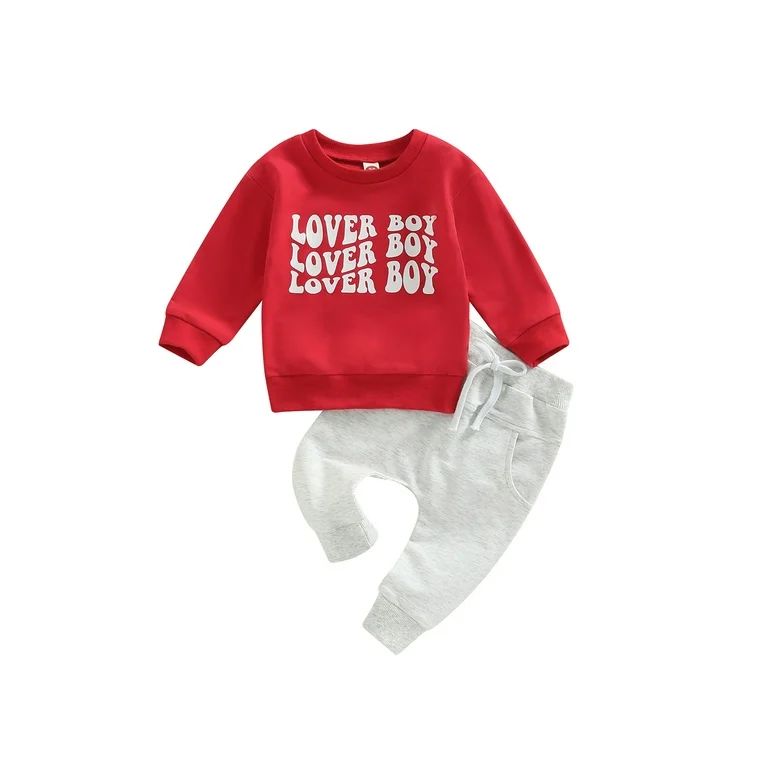 Baby Boy Valentines Day Outfit | Walmart (US)