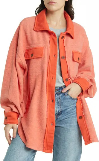 We the Free Ruby Fleece Shirt Jacket | Nordstrom