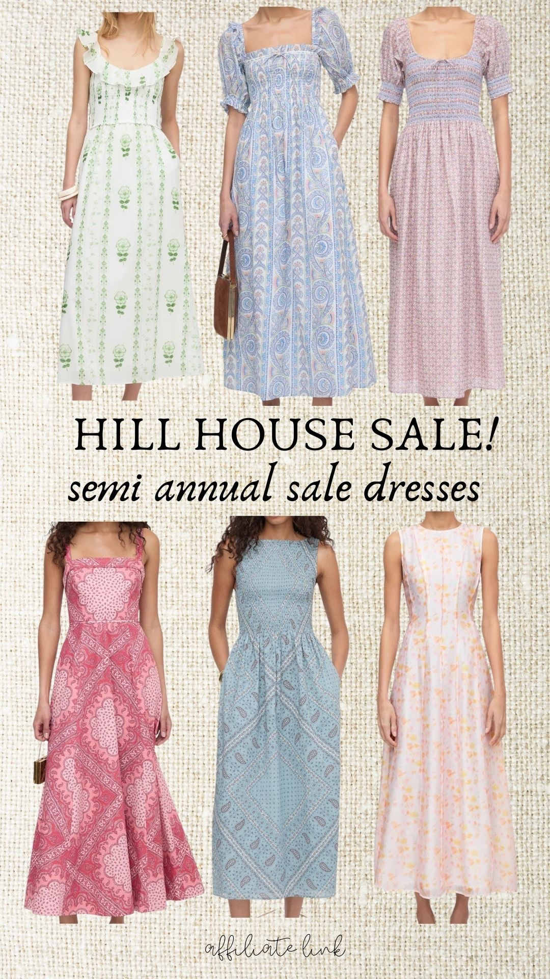 Hill House Semi Annual Sale!! Sale on sale dresses for any occasion! 🤯😍

Summer dress, wedding guest, bridal shower, baby shower, sale dresses, dresses on sale, modest dresses, feminine style, girly, hill house home, hill house dress, nap dress, Scarlett dress, Margot dress, floral, vacation, vacation outfit, summer break, travel outfit

#LTKootd #LTKgrwm #LTKSaleAlert