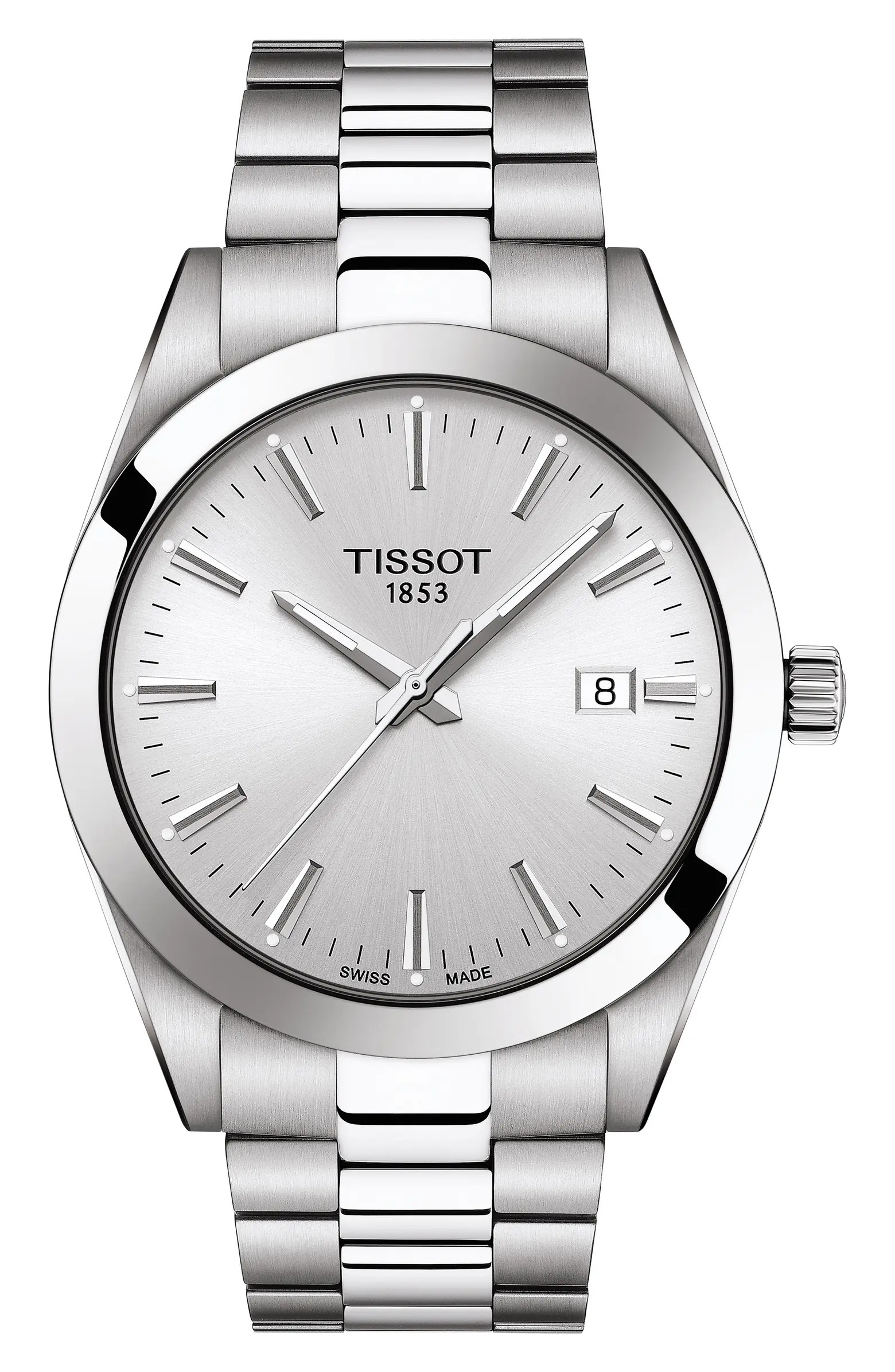 T-Classic Gentleman Bracelet Watch, 40mm | Nordstrom