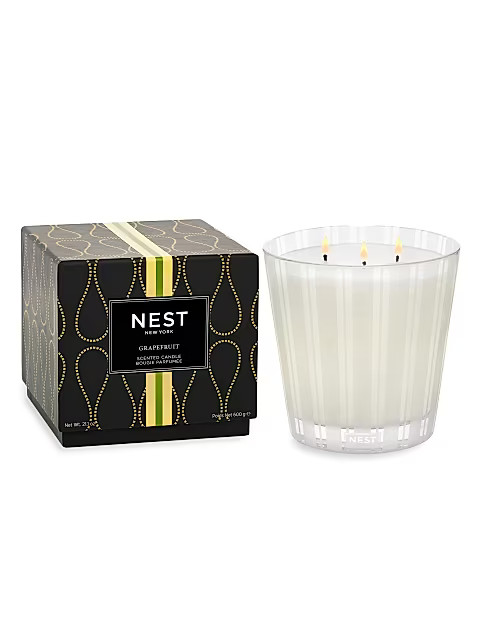 Grapefruit 3-Wick Candle | Saks Fifth Avenue