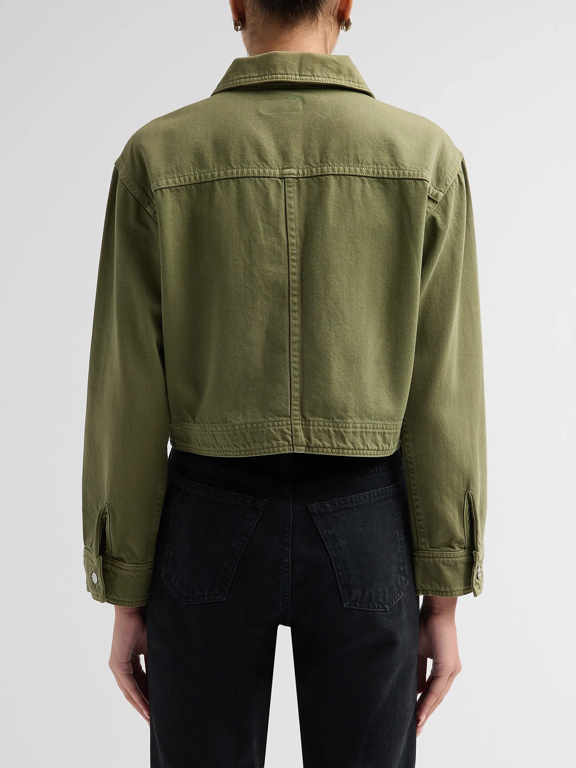 LE JEAN Cora Denim Jacket | Saks Fifth Avenue | Saks Fifth Avenue