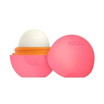 eos Super Soft Shea Lip Balm Sphere - Strawberry Peach - 0.25oz | Target
