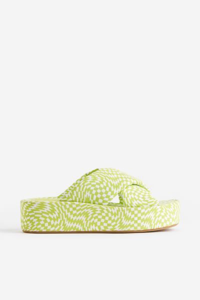 Padded Platform Sandals | H&M (US + CA)