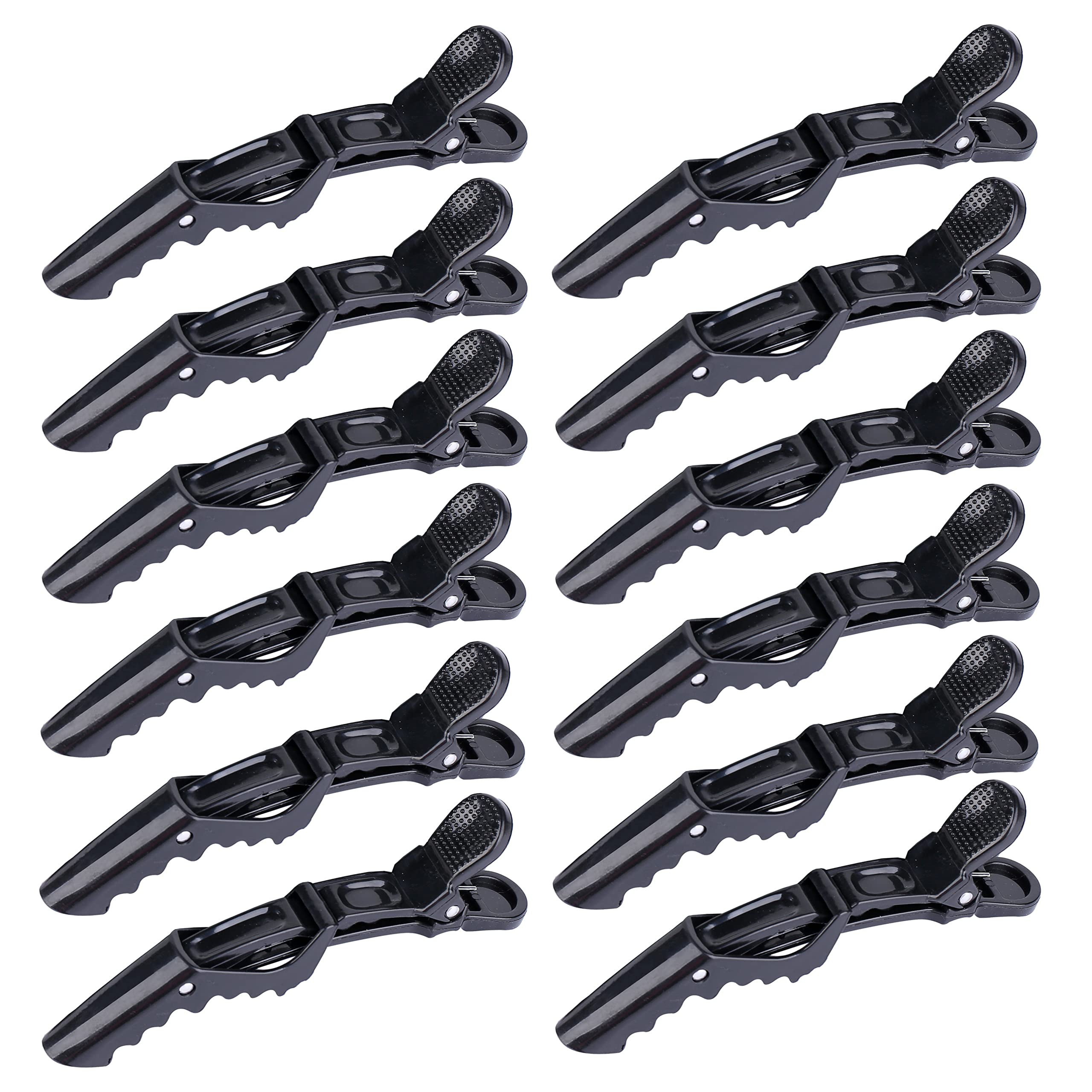 HH&LL 12pcs Hair clips for Styling – Wide Teeth & Double-Hinged Design – Alligator Styling Se... | Amazon (US)