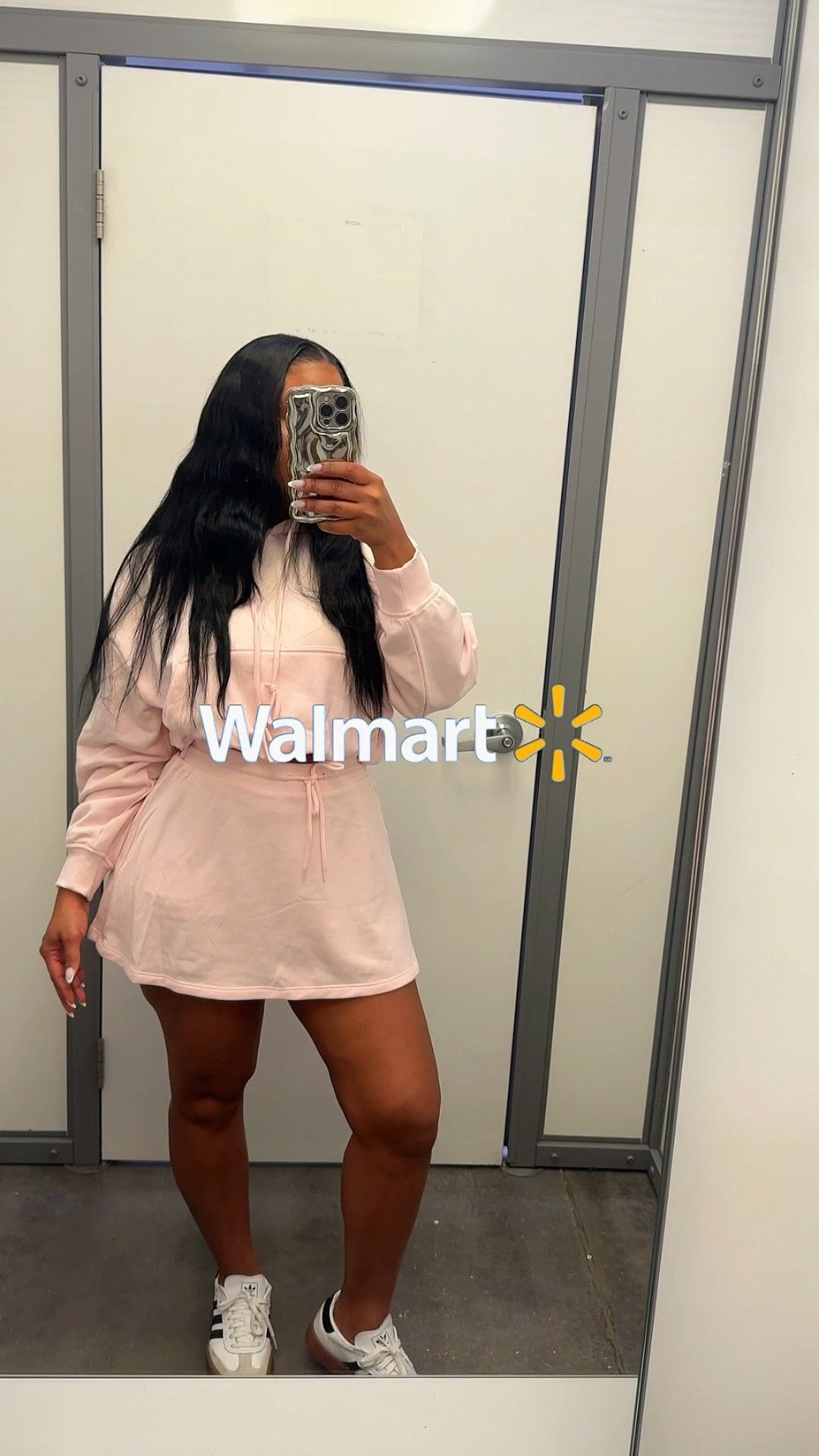 spring outfits Set find from Walmart 🤍
I’m wearing a size Small top and med bottoms 

5”3 162lb 

No Boundaries Bubble Hem Drawstring Hoodie (Women’s XXS–XXL) paired with the matching Bubble Hem Drawstring Skirt (Women’s XXS–XXL).

Super cute, comfy, and perfect for an effortless everyday look. Easy throw-on set that still gives style.

#walmartfinds #walmartstyle #noboundaries #matchingset #casualstyle #affordablefashion

#LTKActive #LTKSpringSale #LTKSaleAlert