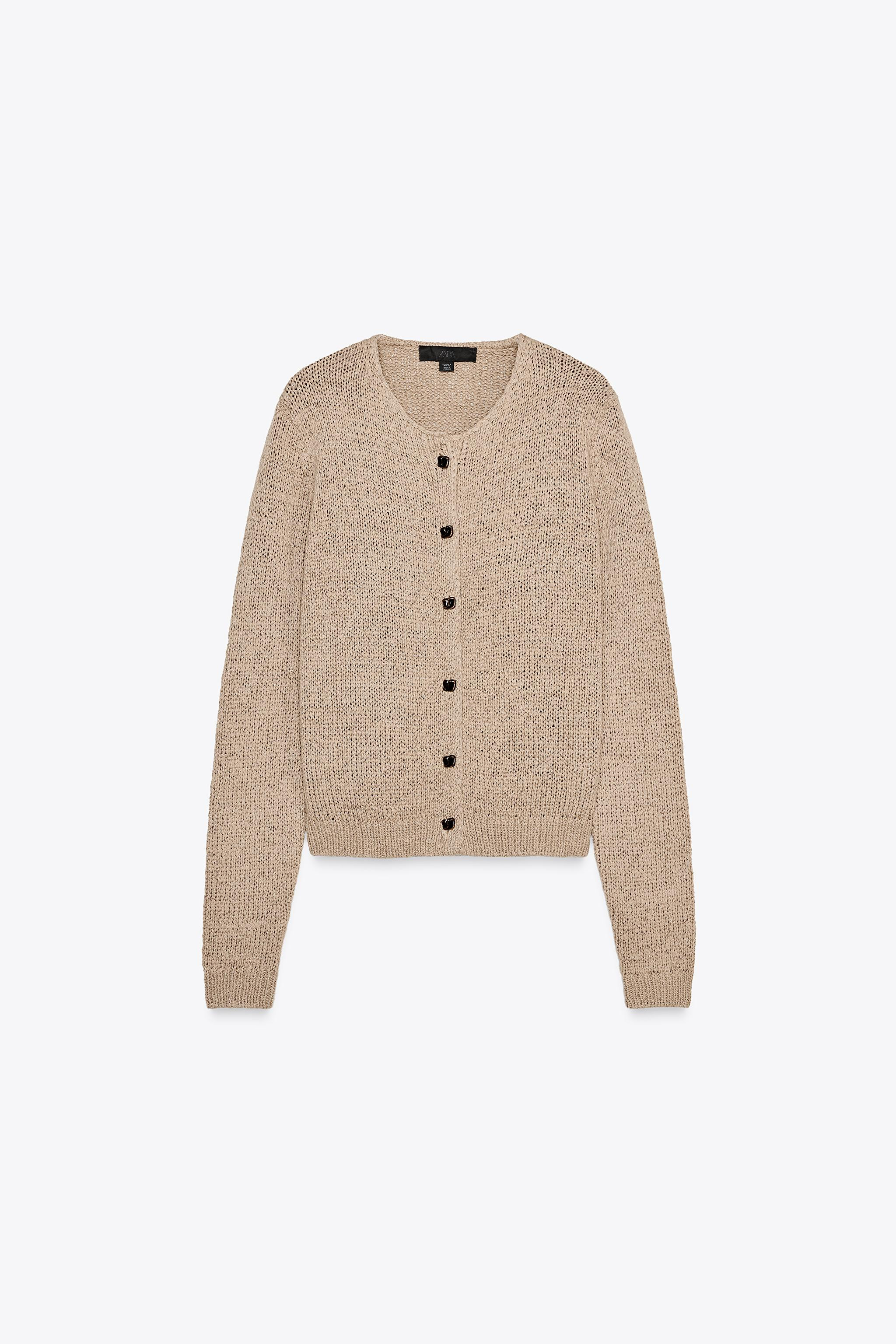 RUSTIC KNIT CARDIGAN | Zara UK