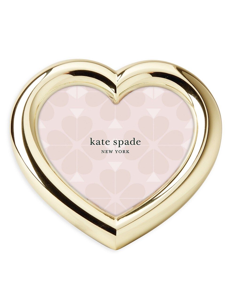 kate spade new york A Charmed Life Gold-Plated Heart Frame | Saks Fifth Avenue