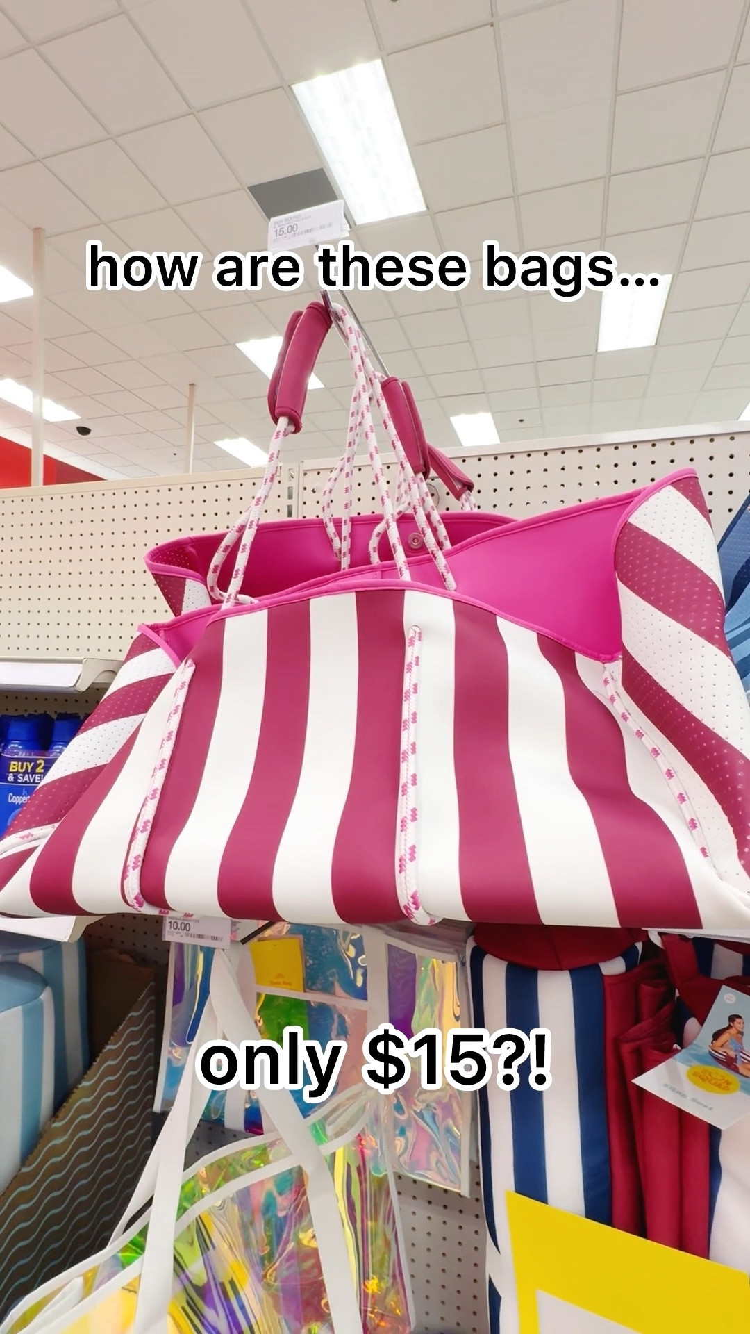 Vacation beach bag!! These bags are only $15… how?! Also perfect for the pool and all of the summer activities ahead! These would make a fun Mother’s Day gift too 

#LTKKids #LTKMothersDay #LTKTravel