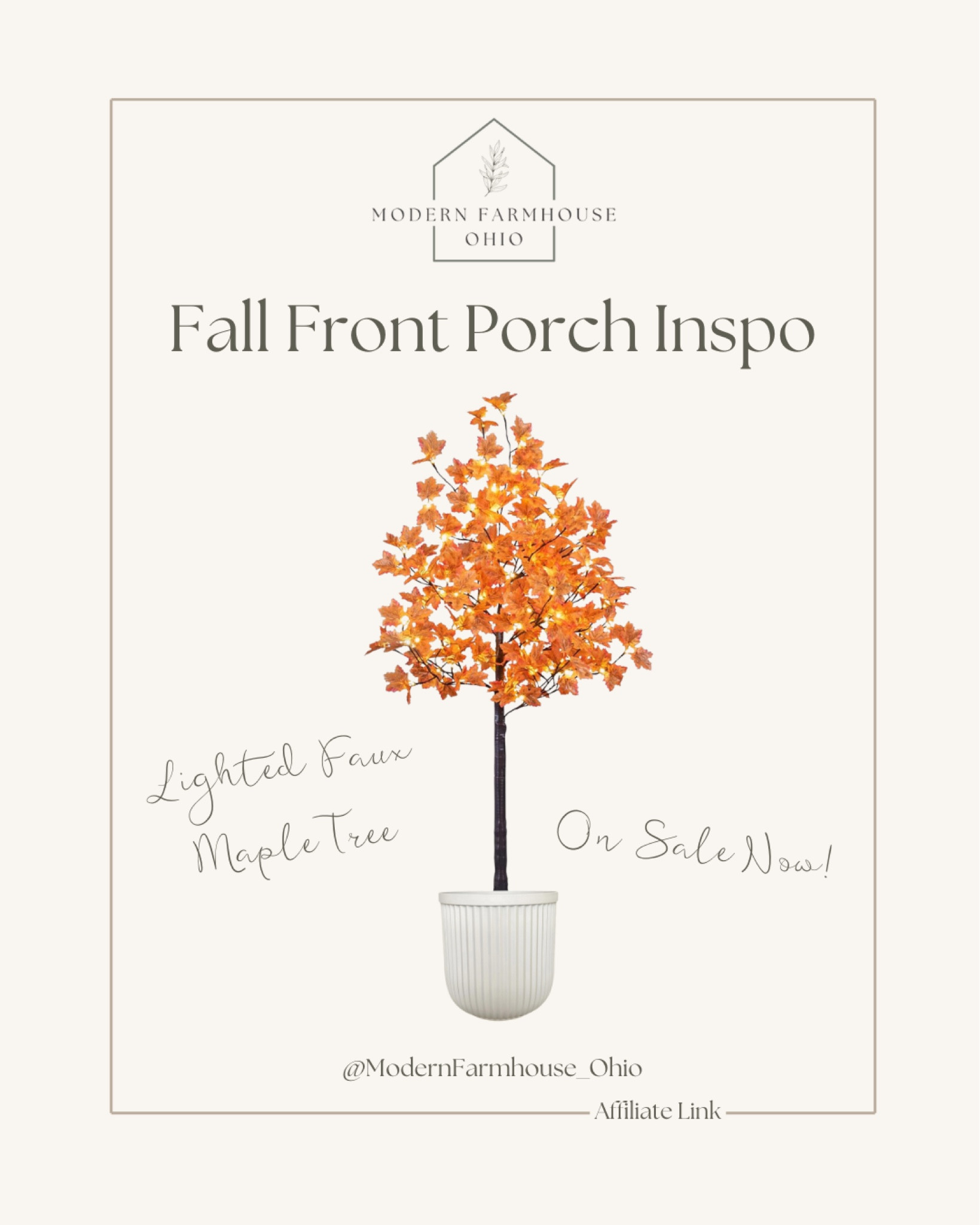 The perfect fall tree for your front porch or even inside! It’s pre-lit and is on sale now!! 

#LTKSeasonal #LTKFallSale #LTKHome