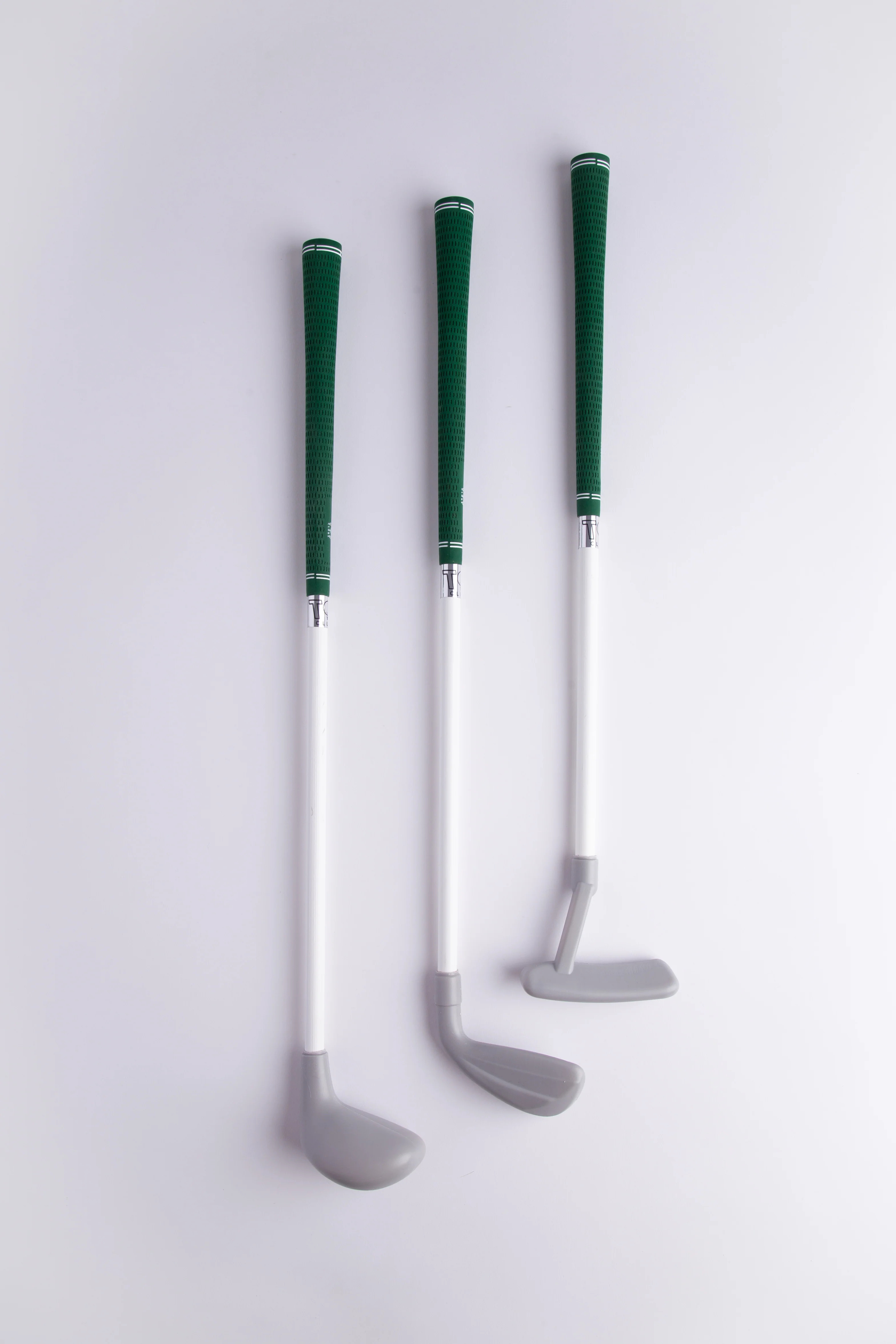 Toddler Golf Club Set - Green and White - Up to 46" - Right and Left | Tot Clubs