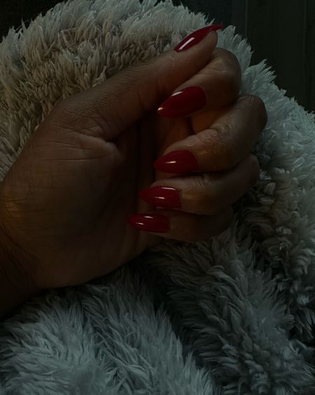 Red nails, Valentin day , classy press on nails 💅🏾 

#LTKMostLoved