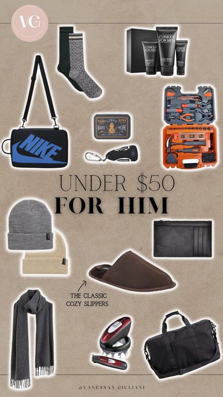 Holiday gift guide. Shop are top pics under $50 for him

#LTKstyletip #LTKSeasonal #LTKHoliday