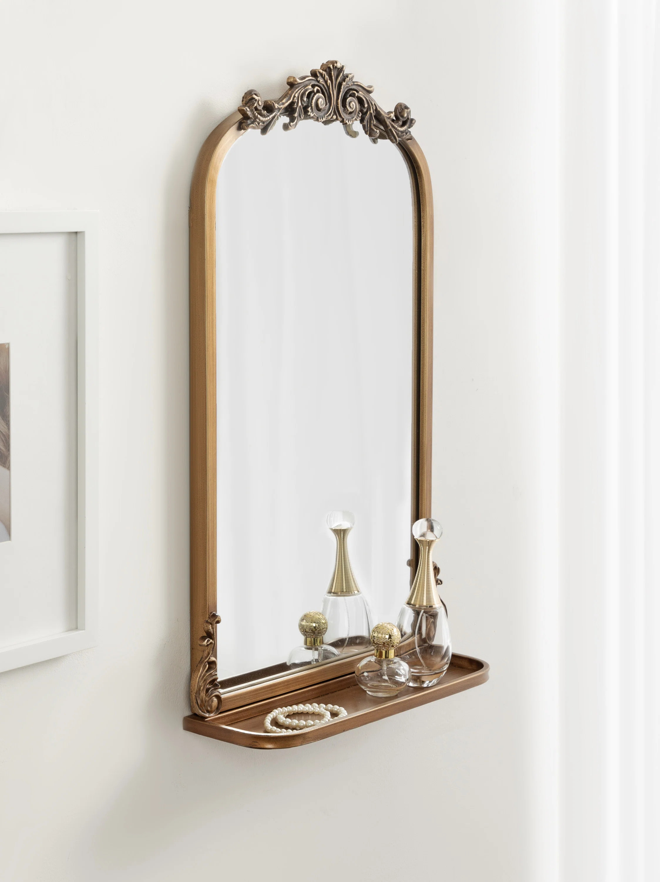 Darby Home Co Stride Frameless with Shelves Accent Mirror & Reviews | Wayfair | Wayfair North America