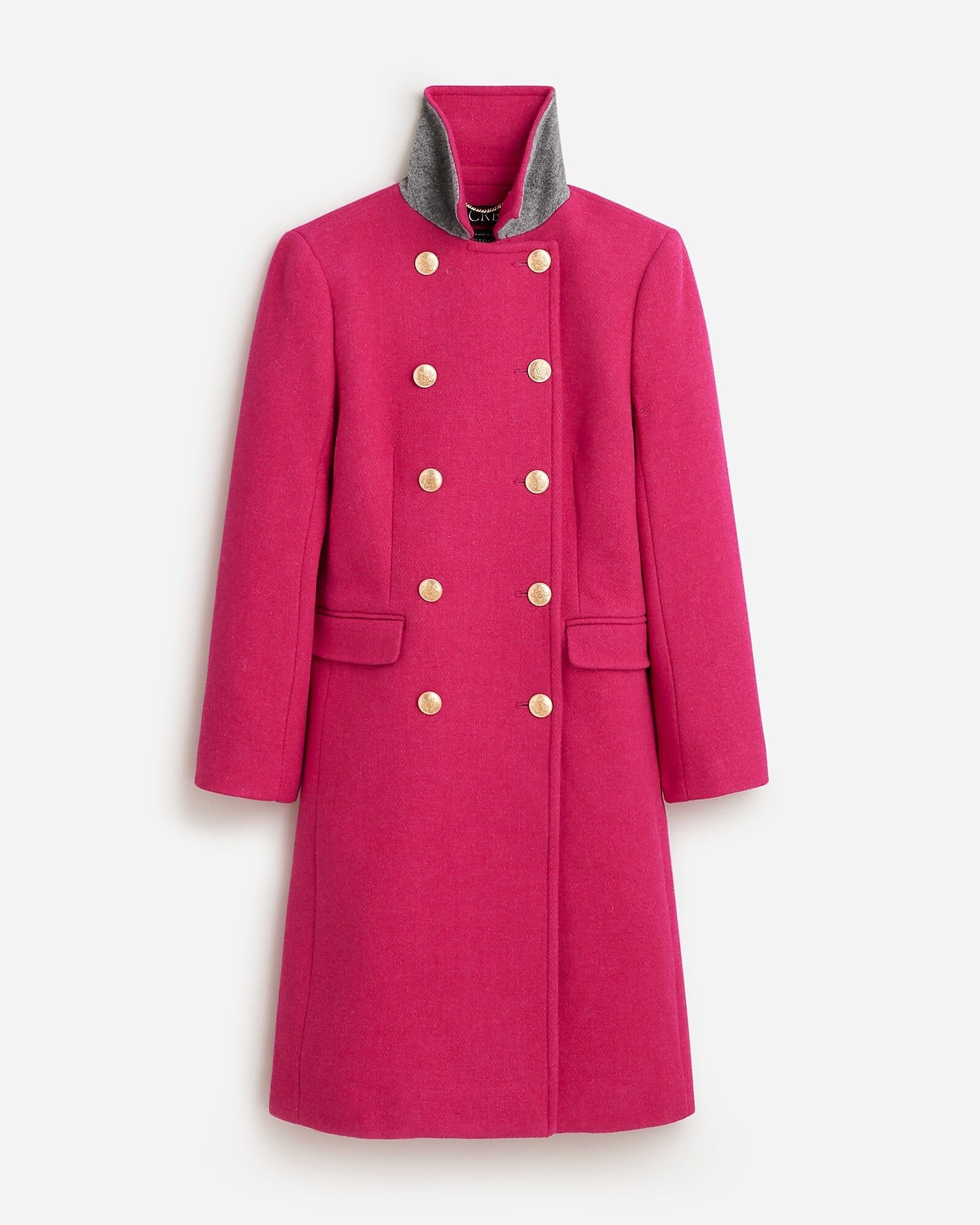 Pre-order Warwick topcoat in Italian stadium-cloth wool blend | J. Crew US
