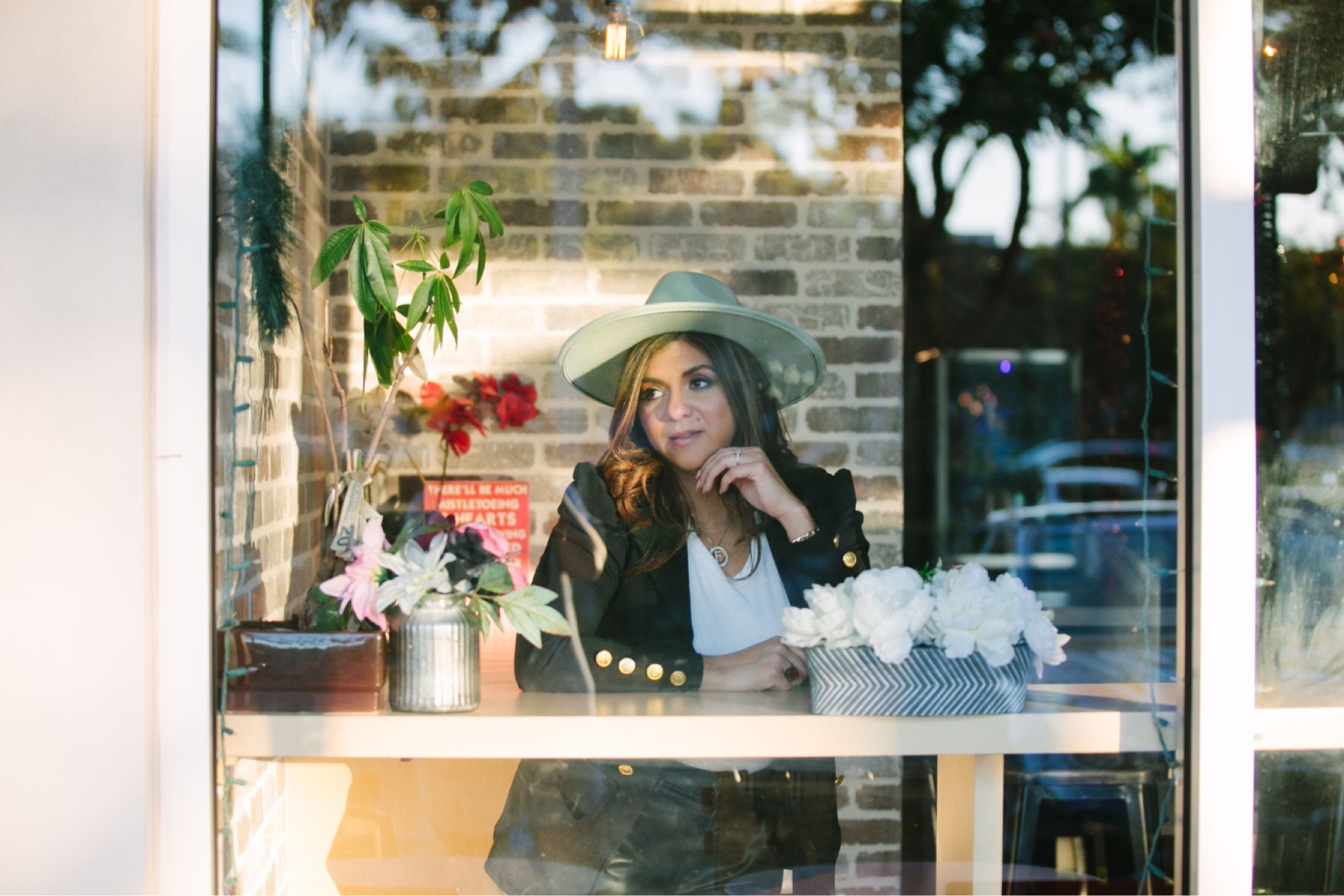 Reflecting on mental health post and missing this day. Mint green hat by forever 21 . And black blazer 

#LTKcurves #LTKsalealert