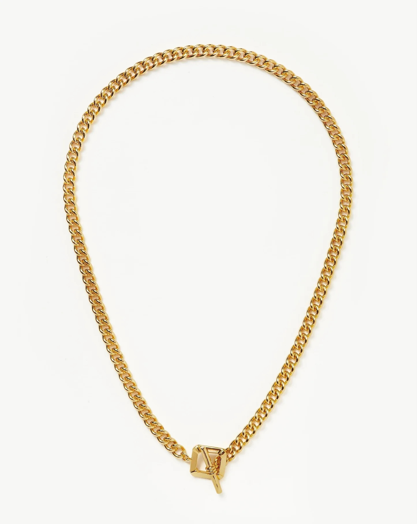 Lucy Williams T-Bar Chain Necklace | 18k Gold Plated | 18k Gold Plated | Missoma | Missoma US
