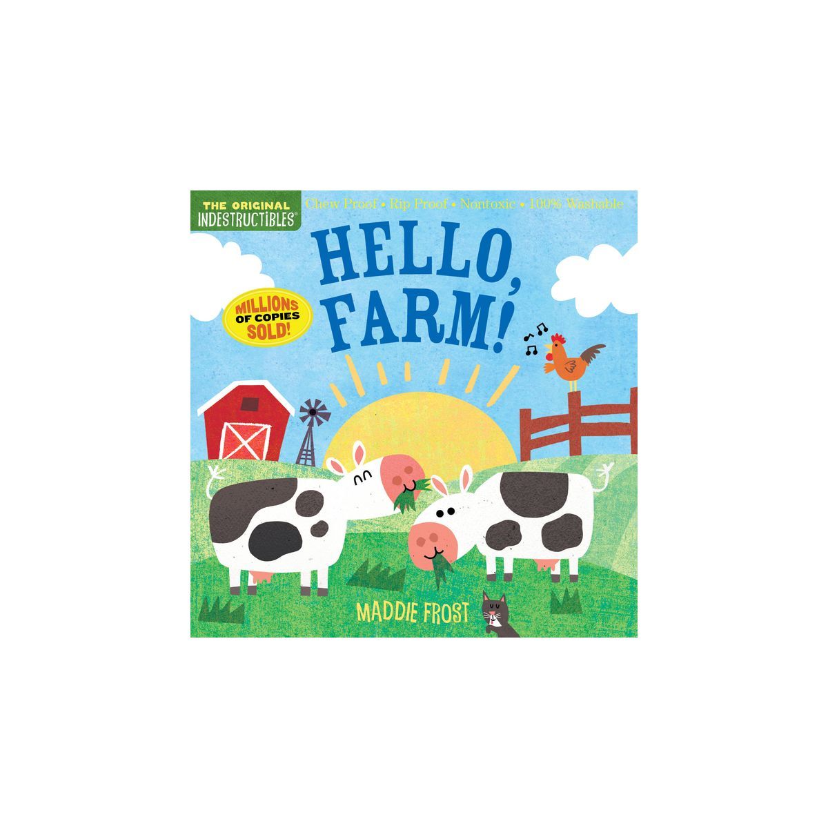 Indestructibles: Hello, Farm! (Novelty Book) - by Maddie Frost | Target