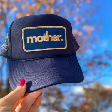 Mother Patch Hat Navy | The Collection TX 