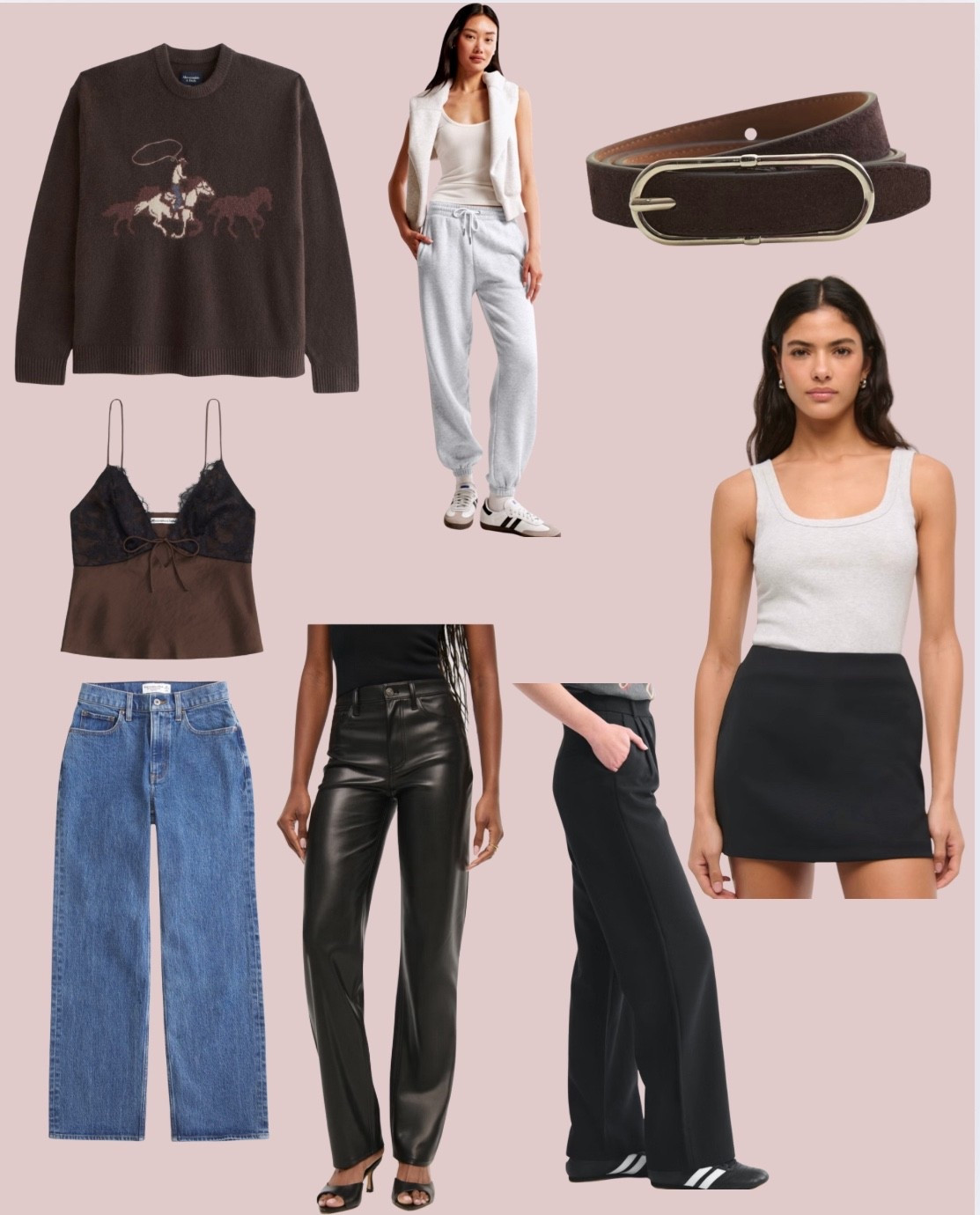 Top picks from Abercrombie, use AFXLTK until EOD for more discount 🤍
All pieces that I have previously or would recommend. The leather trousers are a client favourite and I love a simple skort, so many way to style. 

#LTKstyletip #LTKuk #LTKautumn