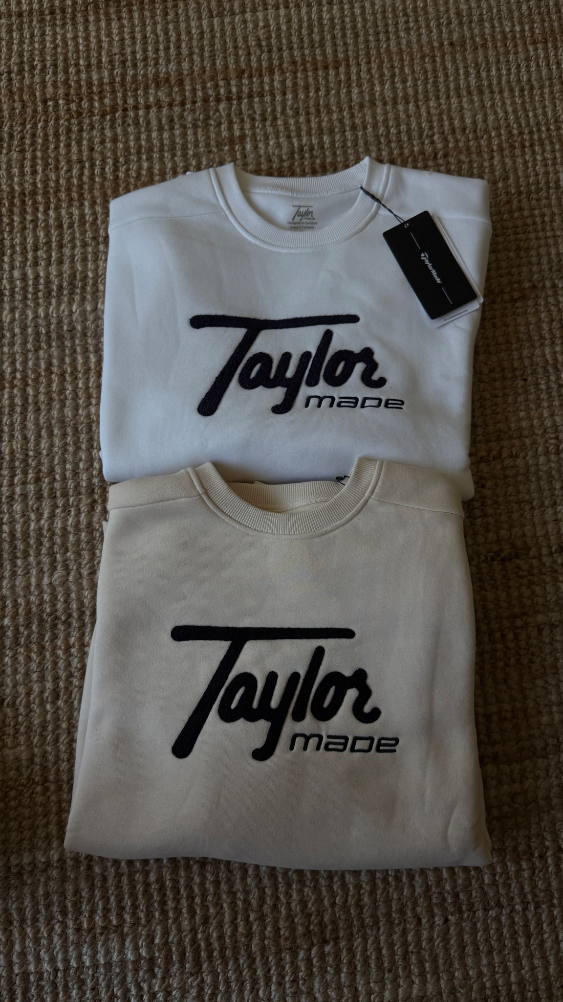 TaylorMade crewnecks!