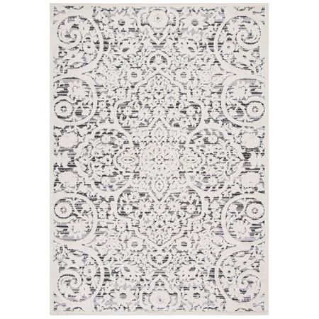 Luigi Oriental Ivory/Gray Indoor / Outdoor Area Rug Backing Material Details: Jute Material: Polypro | Walmart (US)