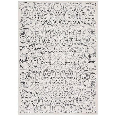 Luigi Oriental Ivory/Gray Indoor / Outdoor Area Rug Backing Material Details: Jute Material: Polypro | Walmart (US)