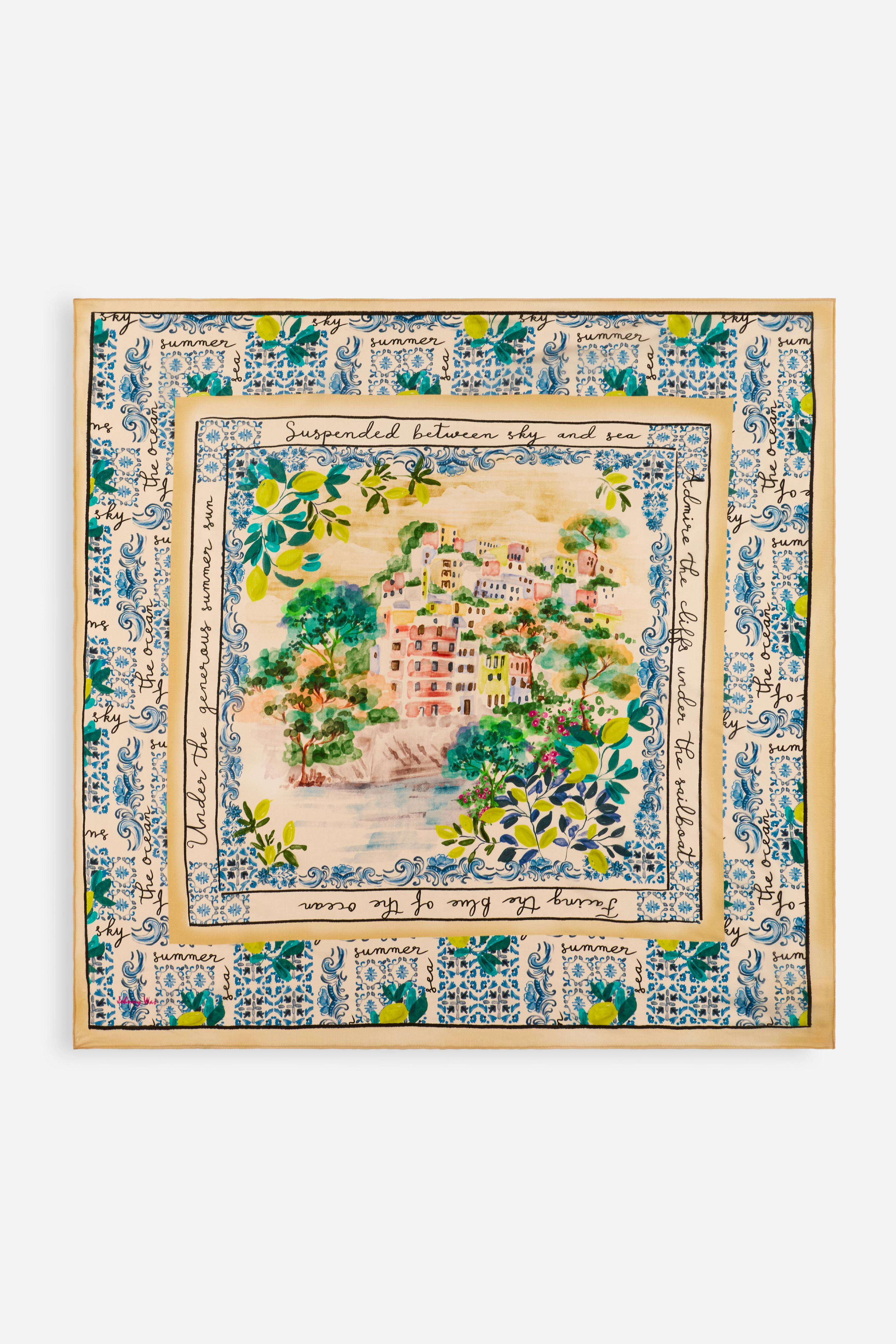 OLYMPE SILK SCARF
                                
                                    
         ... | Johnny Was