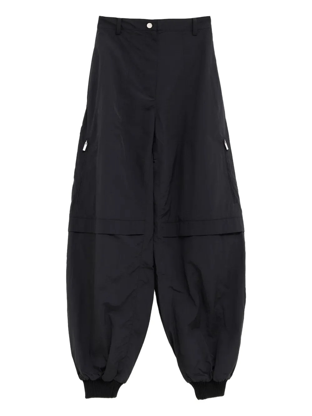 Jacquemus zip-pocket Balloon Trousers | Black | FARFETCH FR | Farfetch Global