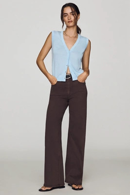 Anessa 31" High-Rise Wide-Leg Jeans | Anthropologie (US)