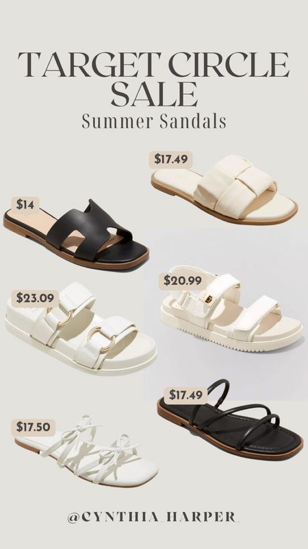 Target circle sale! Summer sandals on major sale at Target  

#LTKsalealert #LTKxTarget