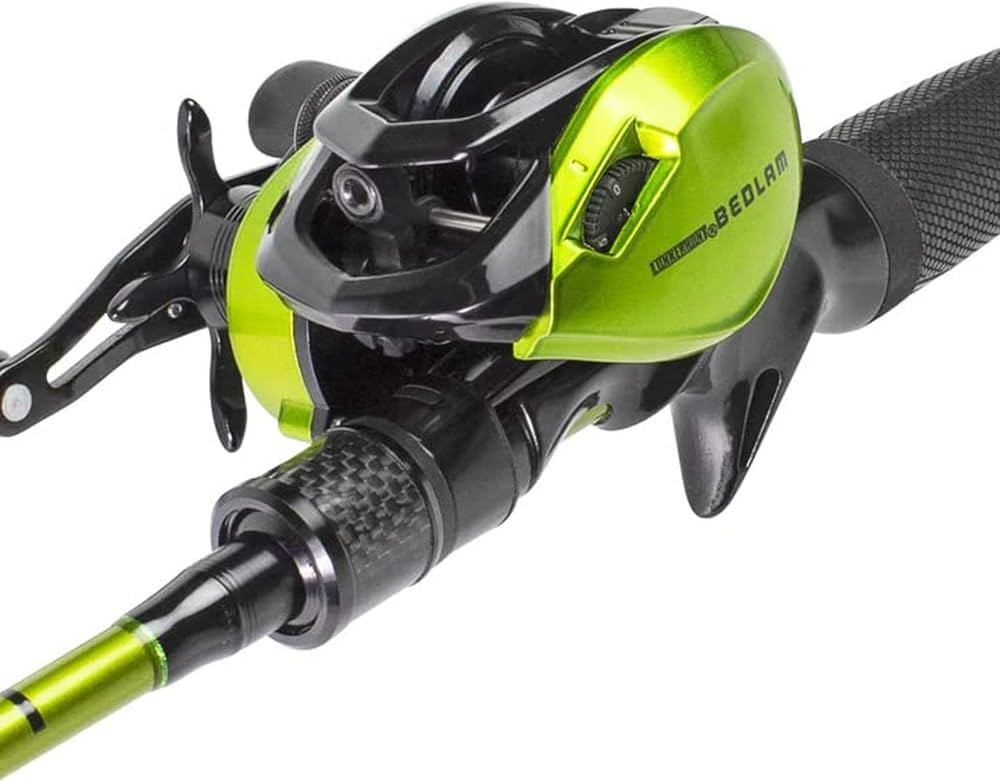 LUNKERHUNT Baitcaster Combo Rod and Reel 7 Feet |Premium Baitcaster Combo Right or Left Handed | ... | Amazon (US)