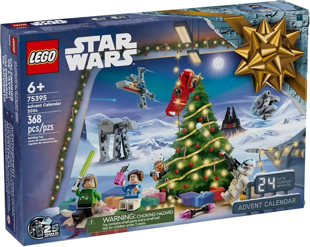 LEGO Star Wars Advent Calendar 2024, 18 Mini Models and 6 Characters to Collect | Amazon (US)