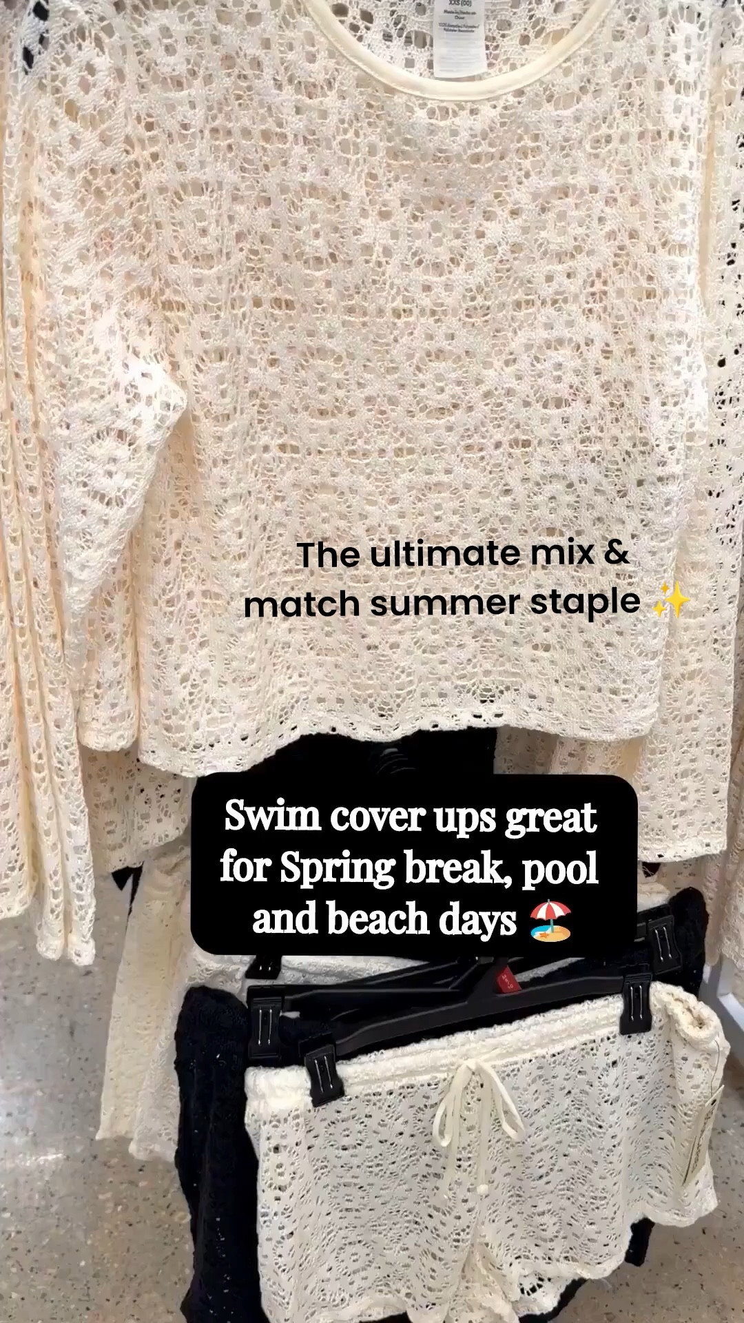 This versatile swim cover-up set is a whole summer vibe ☀️🌊 wear it as a matching set or mix & match for endless beach, pool, and vacation outfits. Lightweight, effortless, and perfect for throwing on over your swimsuit or styling for a casual resort look ✨

#ltksummer #beachoutfits #resortwearstyle #swimcoverup #vacationstyle

#LTKSwim